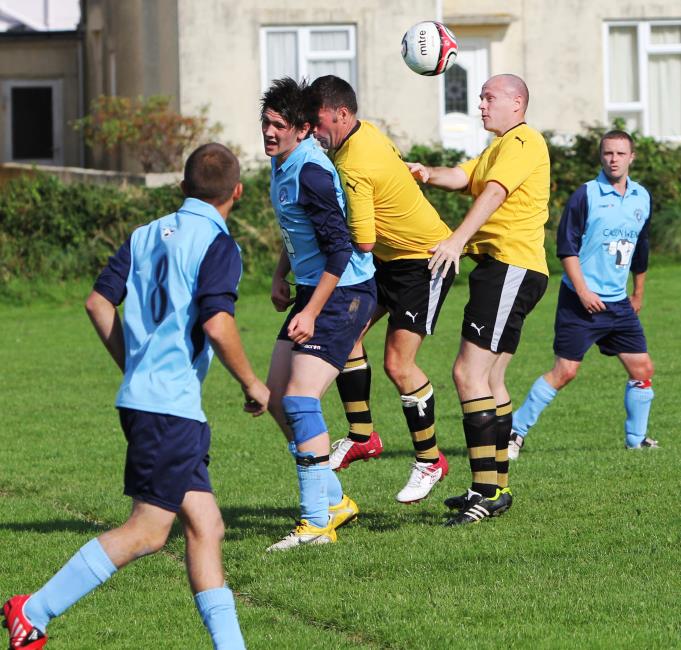 Martin showing his aerial strength